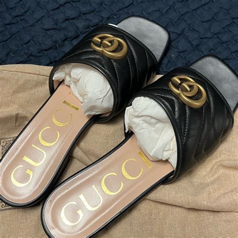 cute outfits with gucci slides|authentic Gucci slides.